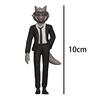 24Pcs Bag The Bad Guys Alliance Handmade Big Bad Wolf Greedy Snake  Cartoon Anime Peripheral Doll Gift