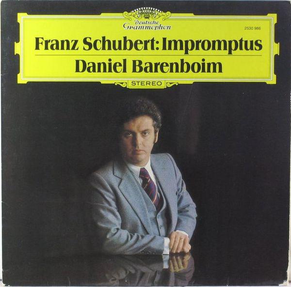 

LP Record FRANZ SCHUBERT / DANIEL BARENBOIM - Impromptus 2530986 DEUTSCHE GRAMMO 1978 Germany Classical Used