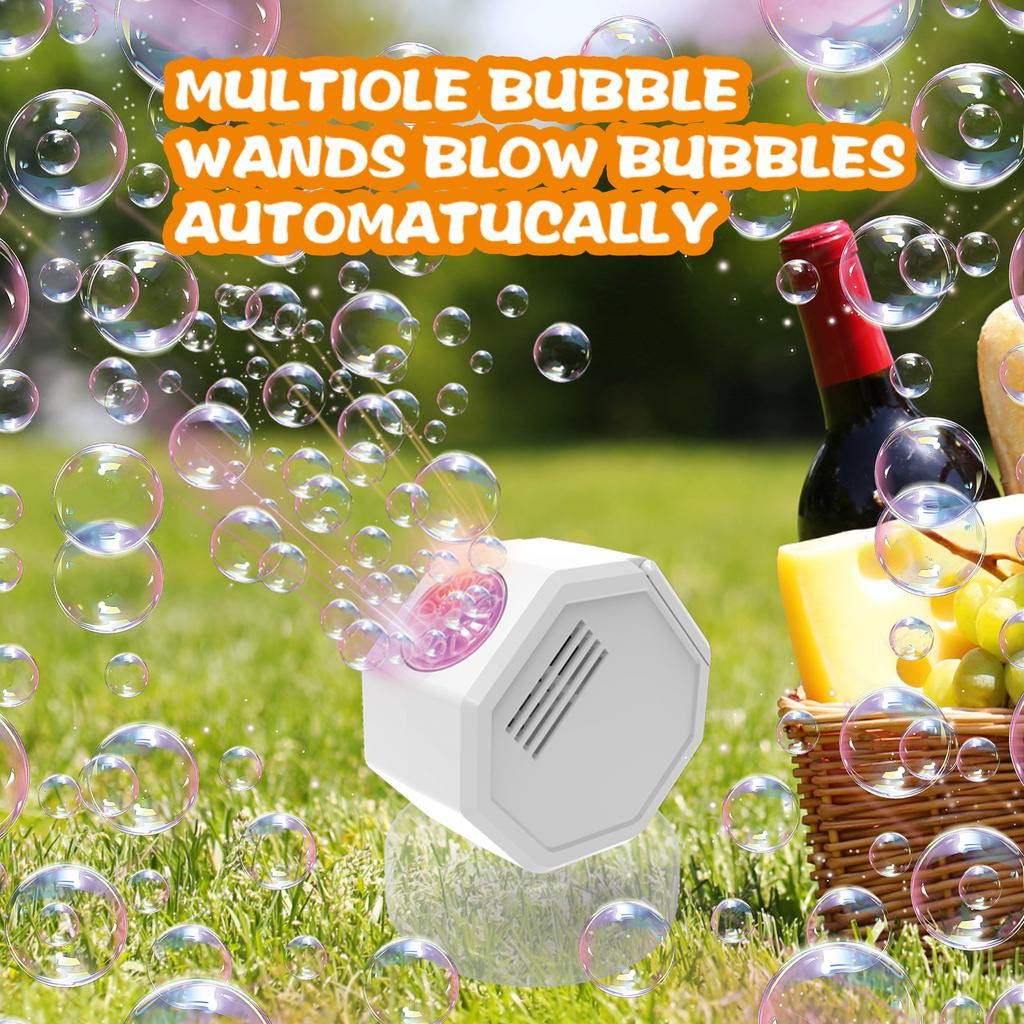 Bubble Machine Floor Standing Bubble Machine Toy Outdoor Wedding Prop Game Children's Toy Without Battery Bubble Water