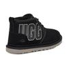 UGG Neumel Graphic Outline Boot 'Black Grey' (Unisex) Black / Grey Suede Snow Boots 1130715 BGSD