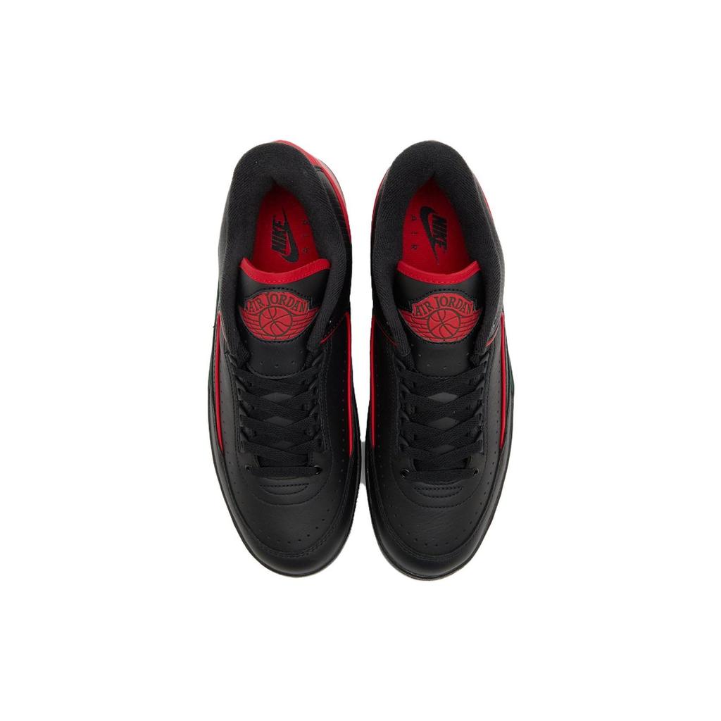 Air Jordan 2 Retro Low Natal Tênis Masculinos Preto Vermelho Fogo Abeto DV9956-006
