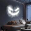 Halloween USB Projector Light Skull NightLight Ghost LED Lamp 360Degree Rotating Switchable Pattern Design Dark & Night Ambiance