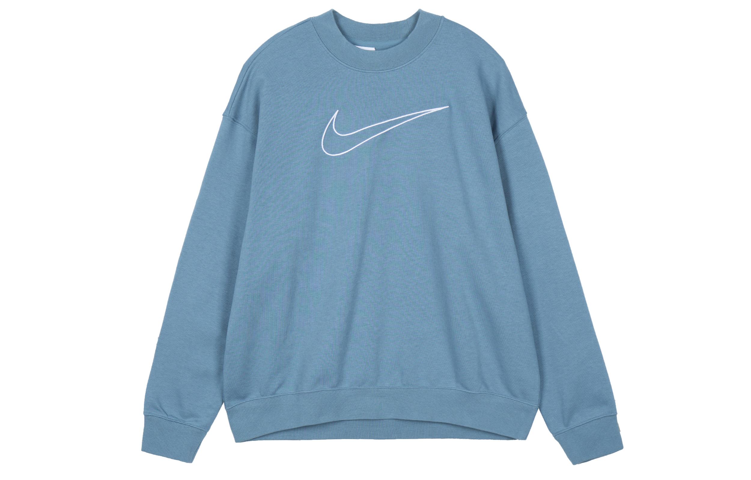 Nike Sweatshirt Women s Blue Gray DQ5543-440 M