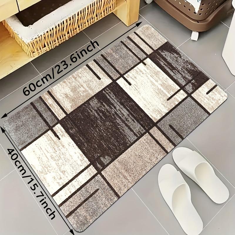 Geometric Abstract Πατάκι Κουζίνας Μαλακό Παχύ Πατάκι Κουζίνας Αδιάβροχο, αντιολισθητικό, αντιολισθητικό χαλί πατάκι δαπέδου