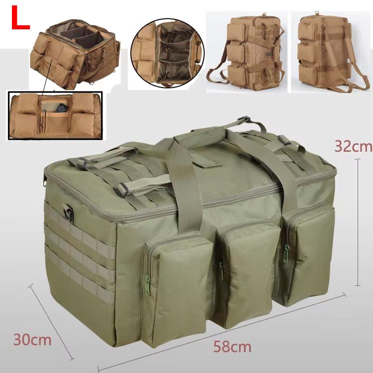 Hiking Travel Bag Camping Backpack Tactical Outdoor Shoulder Rucksack Large Multifunctional Knapsack Miliatry Duffel Handbags