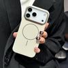 Minimalist Orange Slim Magnetic Case For For Iphone 13 12 14 1 16 17 Pro Max Plus 17E E Air for  Shockproof Cover Funda
