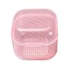 Nail Tools Storage Box Organizer Nail Tools Sterilizer Box Plastic Nail Drill Bit Disinfectant Container Manicure Tools