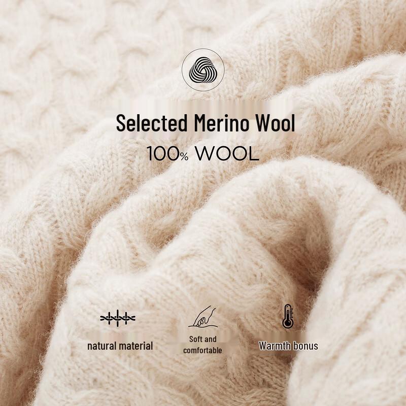 Women's Wool Zip Cardigan Jacket