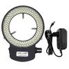 QuiExact Microscope Ring LED Ring Light for Stereo 144 LED Adjustable for Stereo for Microscope Cameras with Lens Diameters of High Long Life Lamp,