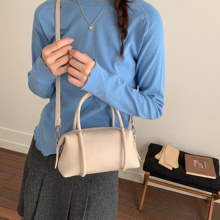 Simple portable mini bag women's shoulder messenger bag