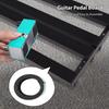 Guitar Pedal Board Aluminum Alloy Effect Pedalboard Compartment Storage Power Cord Portable Easy Assemble Pedal Board for Guitar