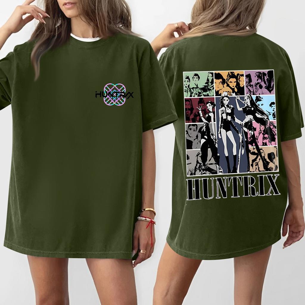 Women's Round Neck Printed Short-sleeved T-shirt Top