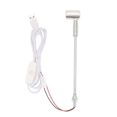 Petit projecteur LED Alimenté par USB Alliage d'aluminium Rotation 180 Deg Économie d'énergie Longue durée de vie pour l'art