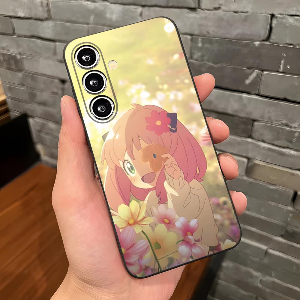 

S-Spy X Family Phone Case For Samsung A25 A13 A33 5G A54 A36 A35 A56 A52 A14 Shockproof Soft Cover Samsung A51