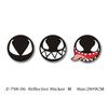 Urocze Naklejki Samochodowe Spider-Man Stylizacja Venom Wodoodporne Szyby Samochodowe Lusterka Wsteczne Śmieszne Naklejki Winylowe Dekoracje Szyby
