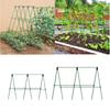 Cucumber Trellis A Frame Garden Trellis Easy to Install Garden Stakes Plant Grow Support for Fruits Squash Outdoor Courtyard