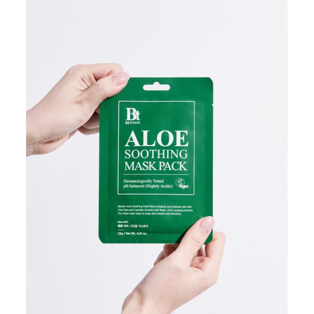 Benton Aloe Soothing Mask Pack 23g 10 Sheets