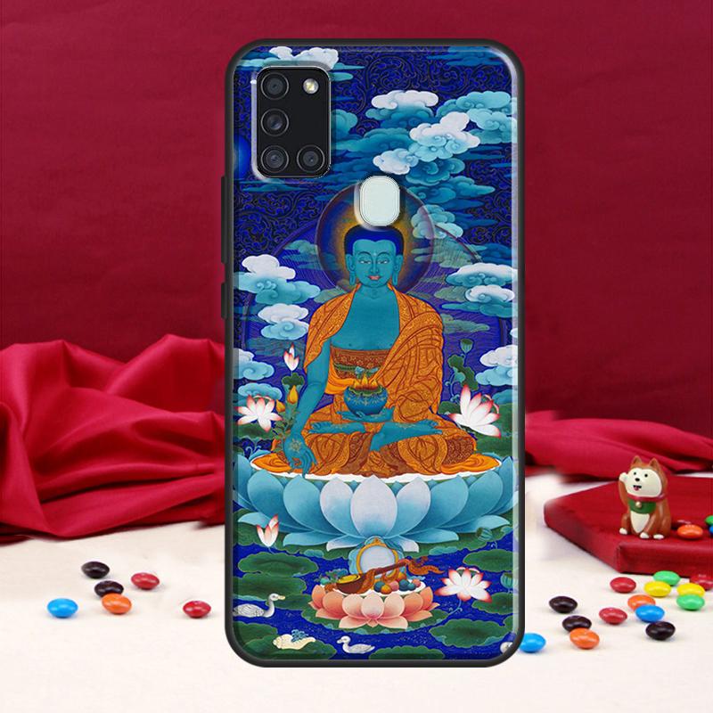 Medicine Buddha Case For Samsung Galaxy A34 A54 A14 A12 A22 A32 A52 A51 A71 A50 A53 A73 A13 Back Cover