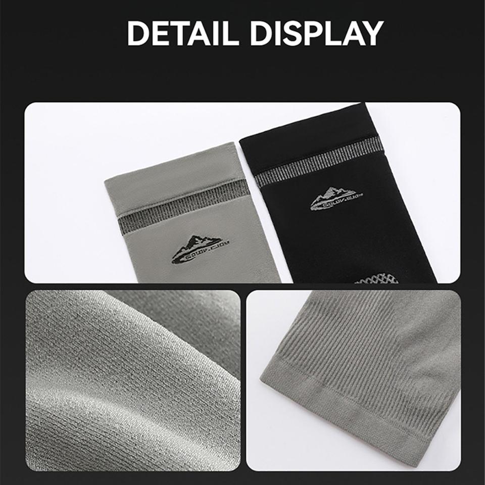 Loogdeel Summer Cycling Sports Arm Compression Sleeves Basketball Running Uv Protection Volleyball Sunscreen Driving Sleeves