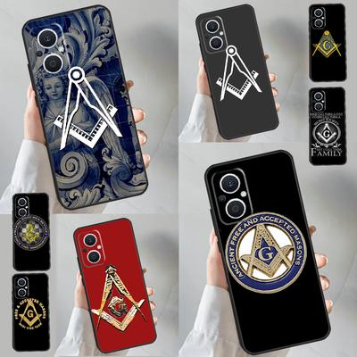 Custodia Massoni Liberi e Accettati Per OPPO Reno 12 12F 13 F 11 8T 7 8 10 Pro OPPO Find X8 X6 Pro X3 X5 Lite Cover Coque