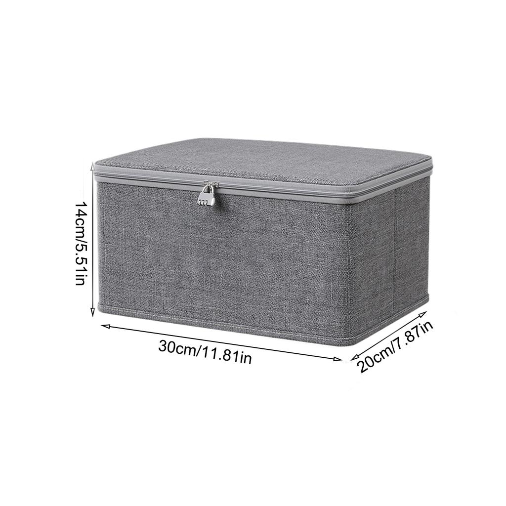 Lockable box Clothes Organizer With Password Lock Pants Sweater Layered Storage Cabinets Jeans Privacy Storage Organizers