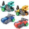 Impact Automatic Deformation Tyrannosaurus Rex Racing Children Toy For Kids Age 3 And Up