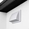 Exhaust Hood Vent with Rain Cover Cap Premium Ventilation Grille for Household Garage