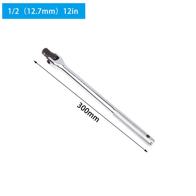 1/2'' F Rod Wrench Socket 10/12/15/18'' Torque Wrench Long Force Bar Activity Head Strong Lever Steering Handle Repair Tool