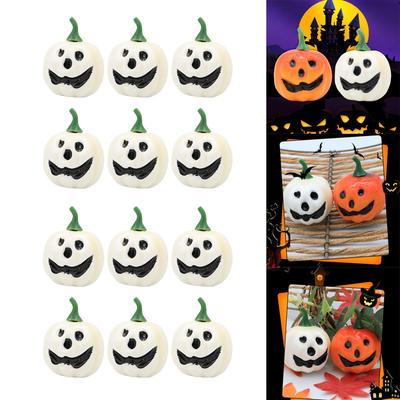 12 Pieces Pumpkins Fall Harvest Decor Prop for Party Ornament