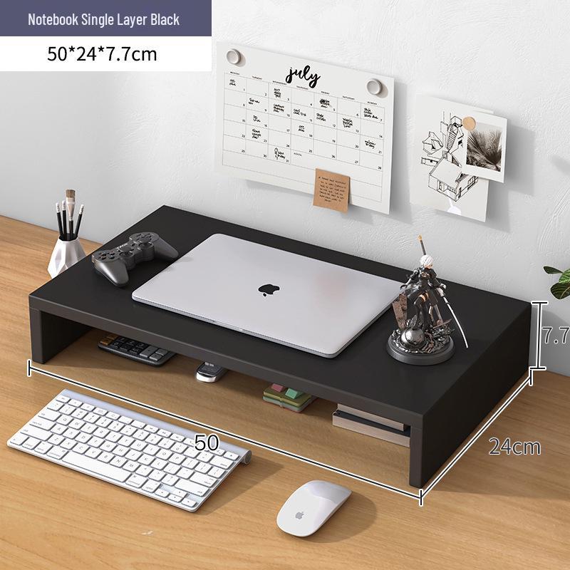 Masaüstü Bilgisayar Monitör Yükseltici Stand ve Ofis Depolama Rafı