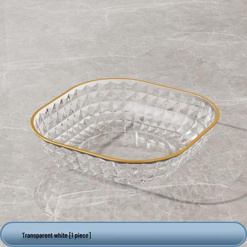 Abay Minimalist Square Fruit & Snack Plate