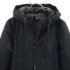 NUMBER(N)INE Long sleeve Nylon coat M Black series hood Men's Used