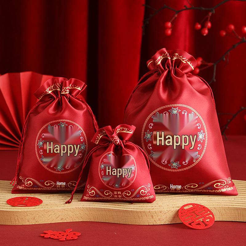 Chinese Style Creative Wedding Candy Cloth Bag