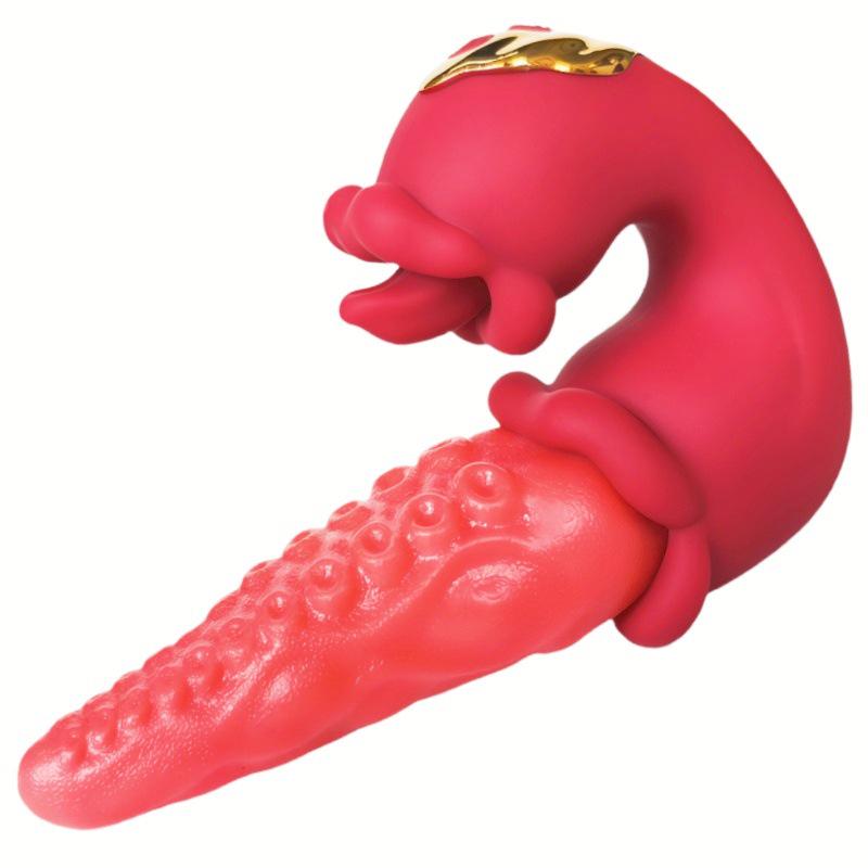 Medusa Licking Vibrator: G-Spot Cunnilingus Simulator for Women
