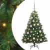 Artificial Christmas Tree with 150 LEDs Green 120 Cm PE and PVC