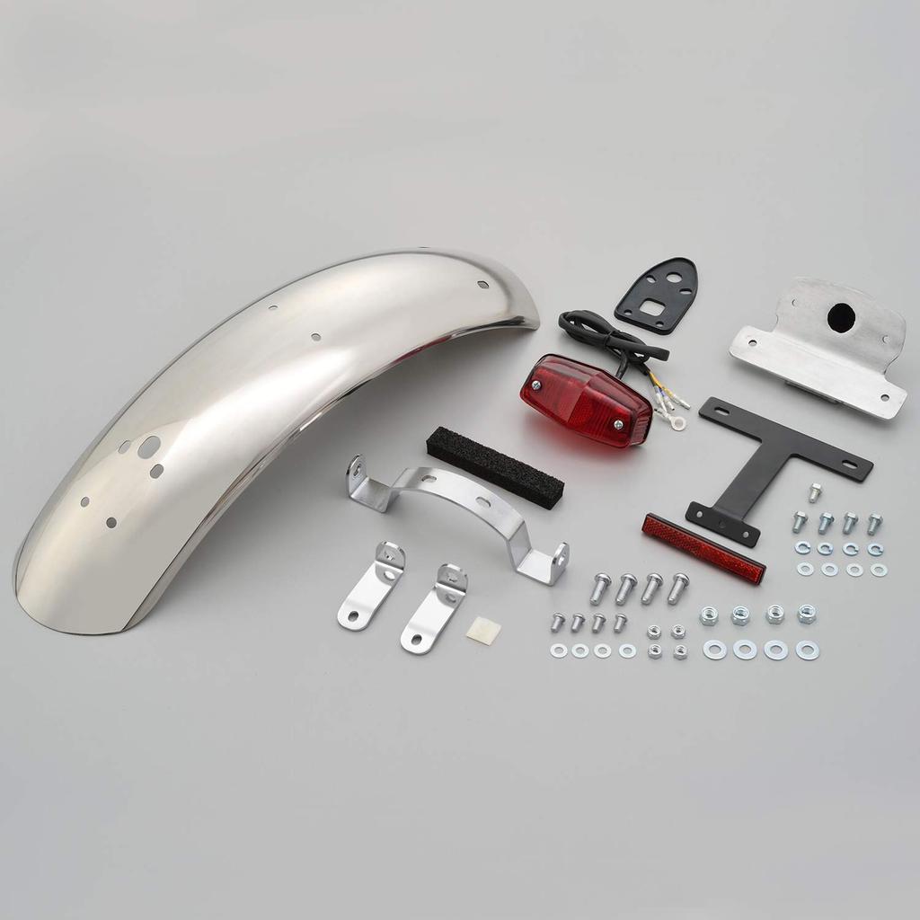 Daytona Half Rear Fender 400 FI with Lucas Tail 15729 SR400/500 (79-08), (10-19)