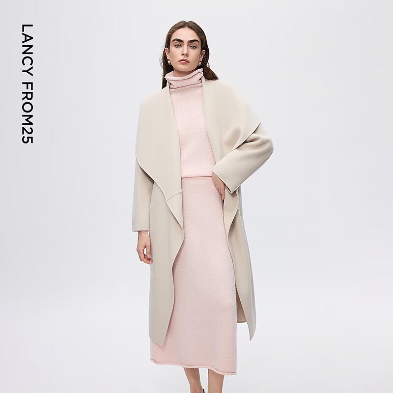 Langzi Elegant Double-Sided Wool Blend Coat