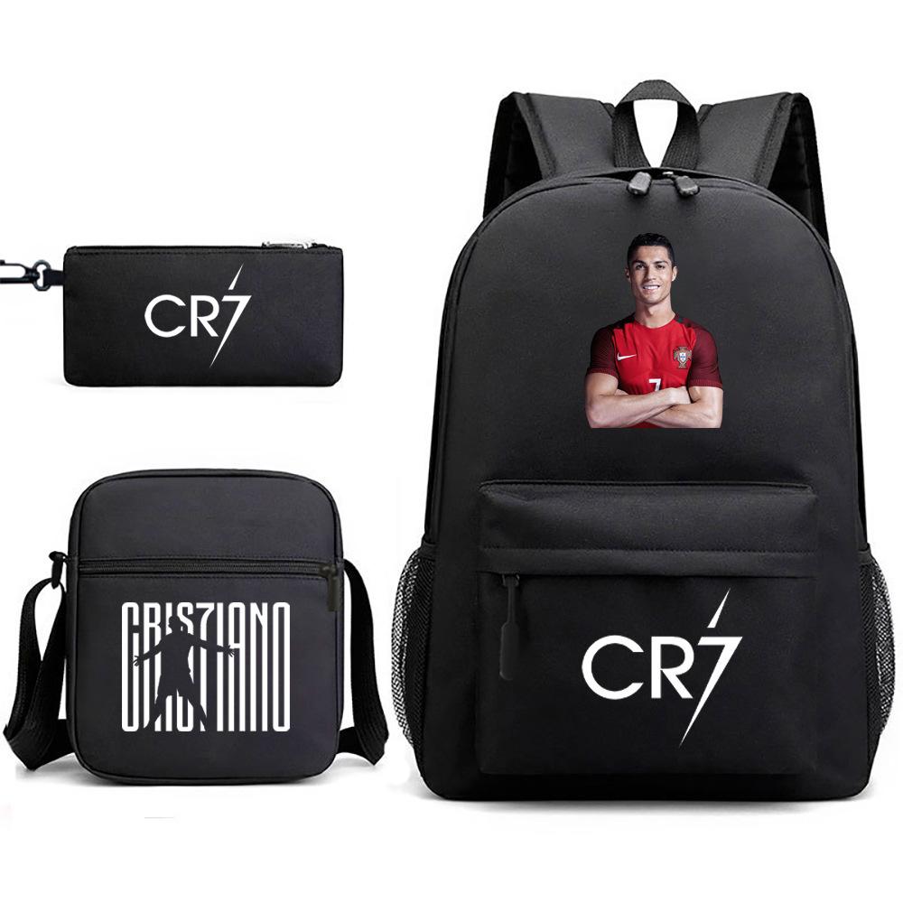 Stitc Cartoon Full Print Backpack Student Bag Pencil Case Two-Piece Set Children'S Backpack