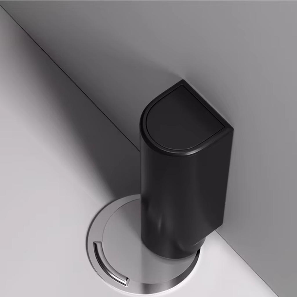 Magnetic Door Stopper - Strong Magnetic Suction, Punch-Free Installation