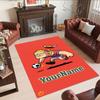 Haaland 270 Customize Text Floor Mat Design for Decorate room Game Room Foyer Bedrooms Anti-slip Rug Anime Office Decor Wedding Party Gift