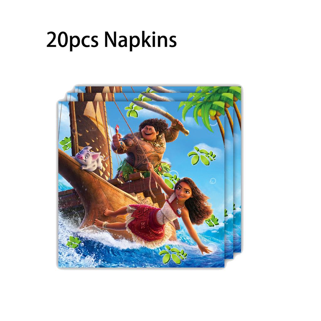 Moana Theme Birthday Party Decoration Tableware Balloons Cup Plate Banner Kid Girls Baby Shower Supplies Christmas Gifts 2 Round Sensory Compression