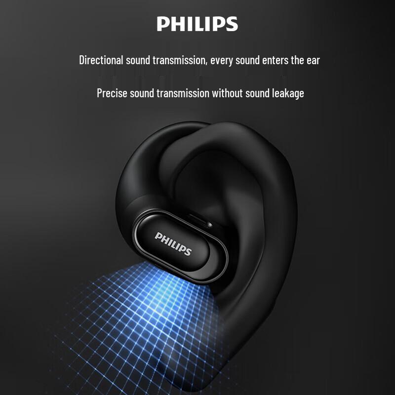 Philips TAT3769 True Wireless Bone Conduction Sports Ear-hook Headphones