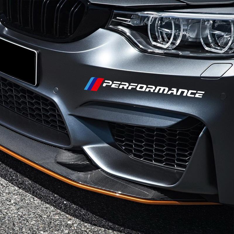 Car Performance Stickers Styling Vinyl Graphics Stripes Car Door Front File Visor Window Decorate for Transformation Accessories