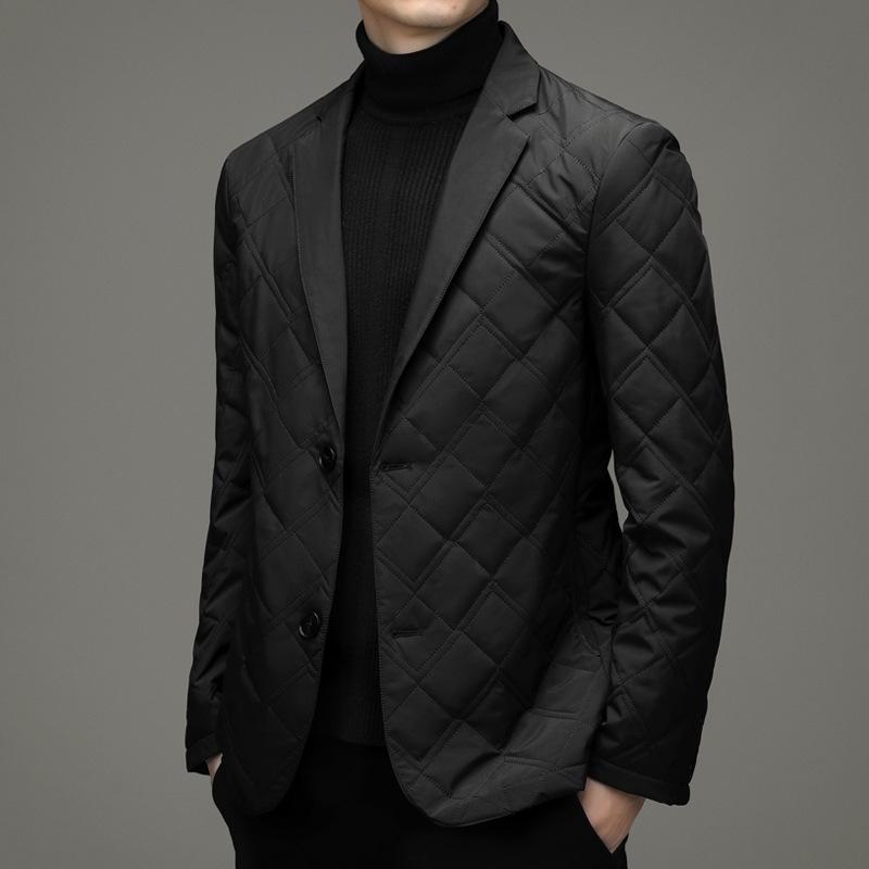 Men's Winter Cotton-Padded Business Casual Jacket