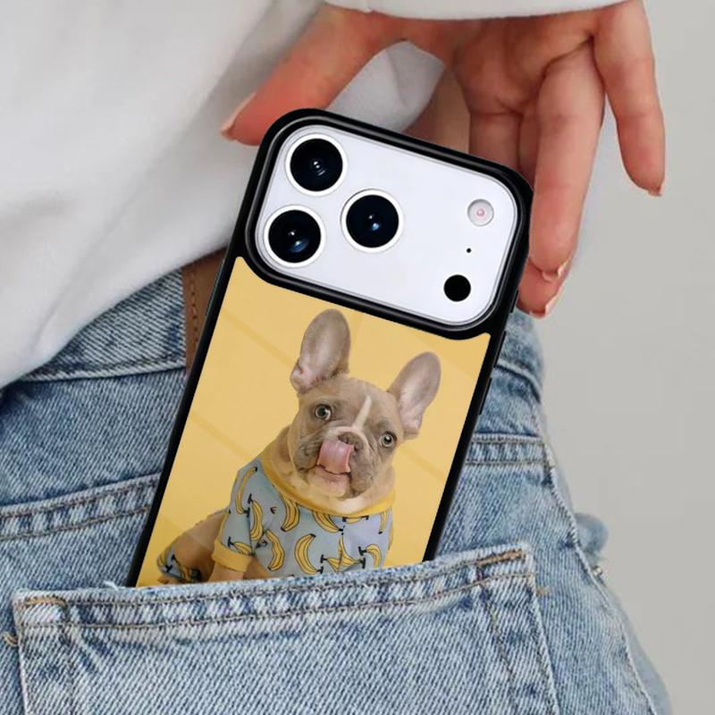 French Bulldog Dog Animals Phone Case for iPhone 16e 15 14 13 12 17 Pro Max Plus Air 17pro Cover Coque