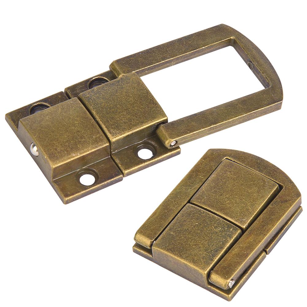 5 st Vridlås Snäpp Zinklegering Bagage Klädtillbehör Väska Låsande Fästelement Cyan Brons S