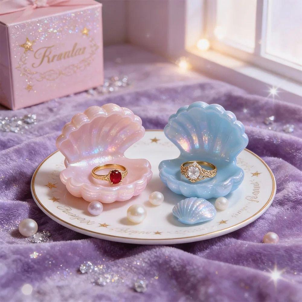 Heat-Resistant Seashell Shape Gypsum Mold Scallop Candlestick Plaster Molds  Candle Making