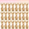 20-100pcs Mini Plush Rabbit Tiny Small Bunny Doll Soft Bunny Stuffed Animal for Easter Birthday Wedding Decorations Party Favors