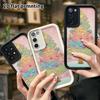 Phone Case: 2D Flat Samsung Galaxy A34 A35 M05 M06 S20 S22 S21 FE Plus 5G Step Design Protective Case, Patterned Christmas Tree, Christmas and Hallowe