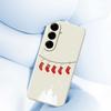 For Samsung Galaxy A56 5G Case Christmas Stockings Pattern Printing Straight Edge TPU Phone Back Cover